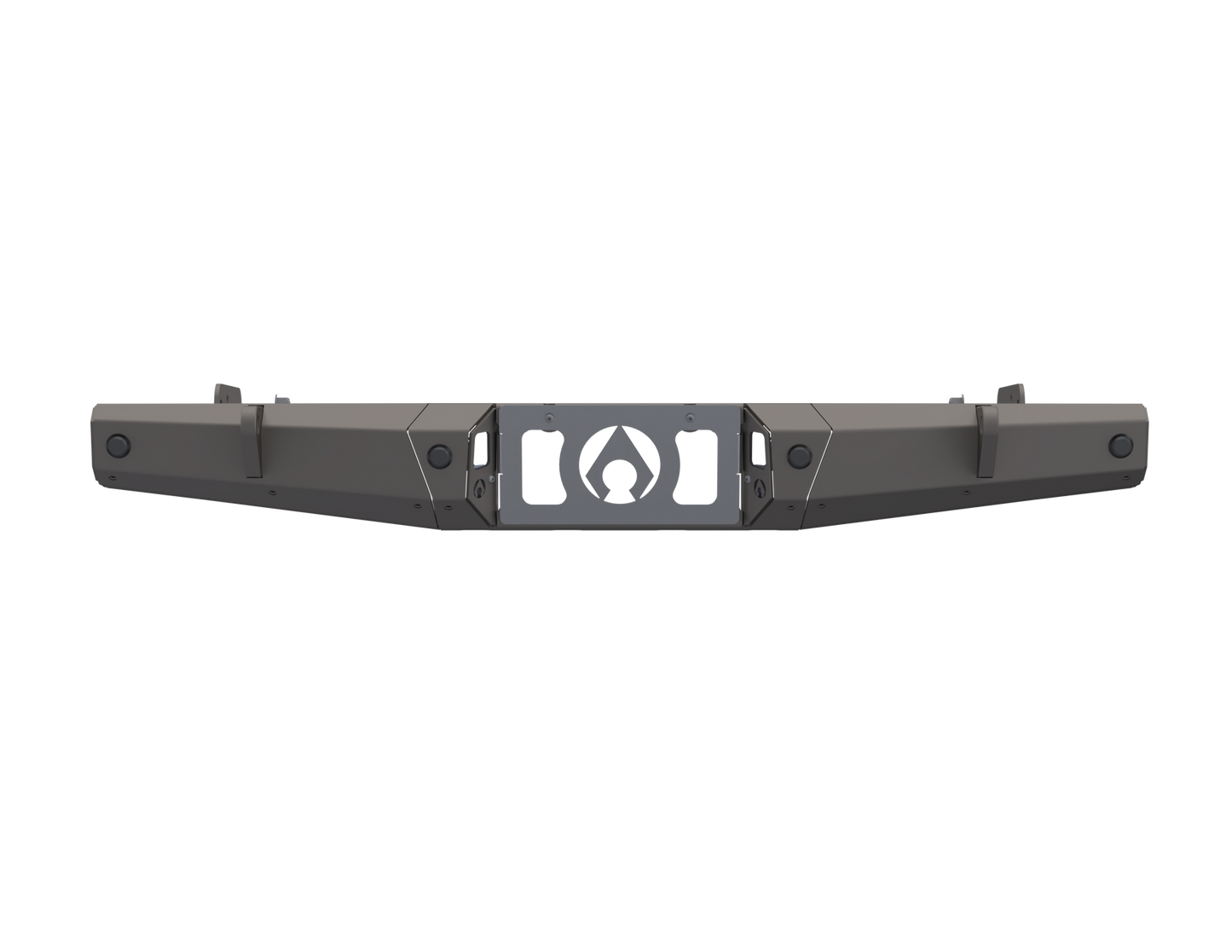 Artec Industries 07-Up Jeep Wranger/Gladiator High Clearance Rear Bumper Center Section Black Powdercoat