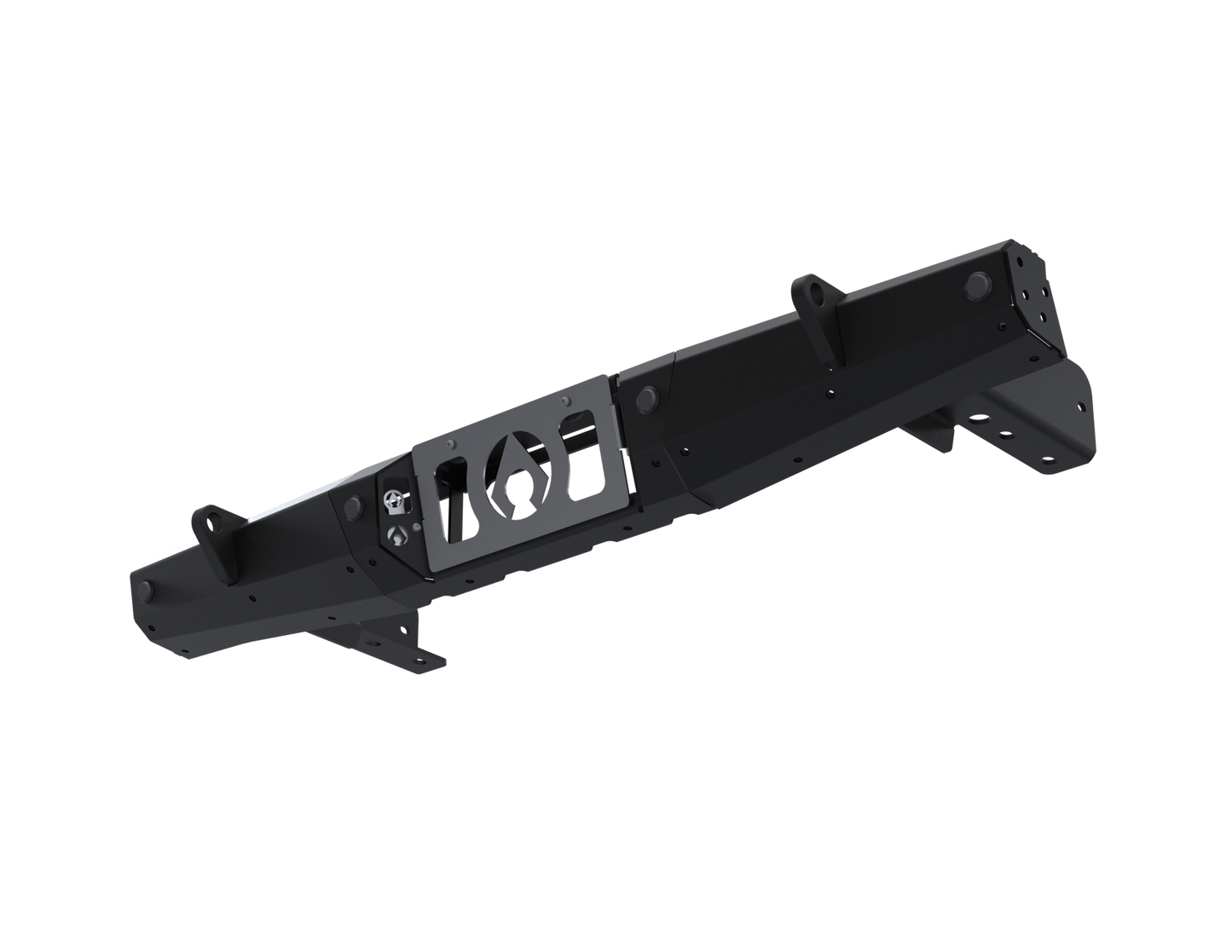 Artec Industries 07-Up Jeep Wranger/Gladiator High Clearance Rear Bumper Center Section Black Powdercoat