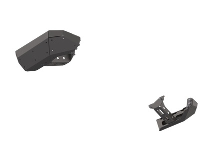 07-Up Jeep Wranger/Gladiator High Clearance Rear Bumper Corner Pods Boatside Cut Powdercoat Steel Artec Industries-1