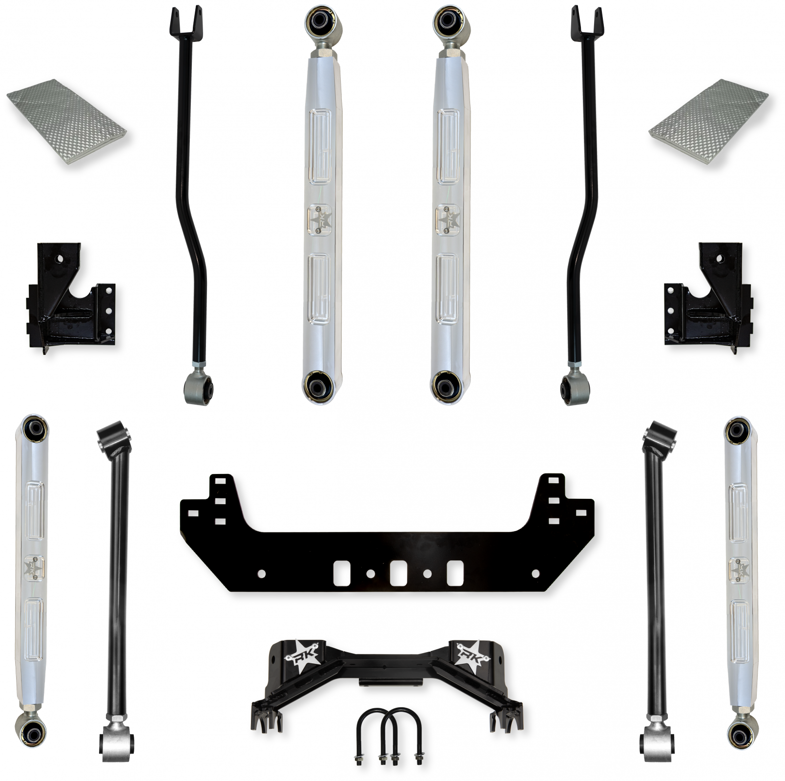 Silverback Pro Elite Hybrid Arm Upgrade System For Jeep Gladiator JT Rock Krawler