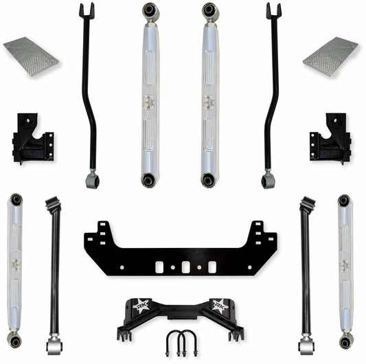 Silverback Pro Elite Hybrid Arm Upgrade System For Jeep Gladiator JT Rock Krawler