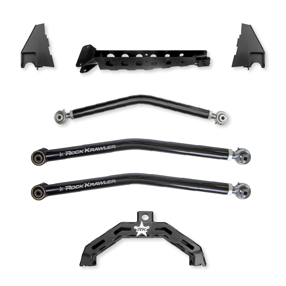 X-Factor Rear Long-Arm Upgrade 3 Link For Jeep Gladiator JT Gas Rock Krawler