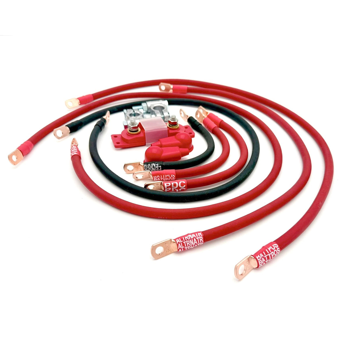 2005-2010 Jeep Commander XK Battery Cable Kit 5.7 Liter 1/0 Gauge Battery Cable Big7Kits-2