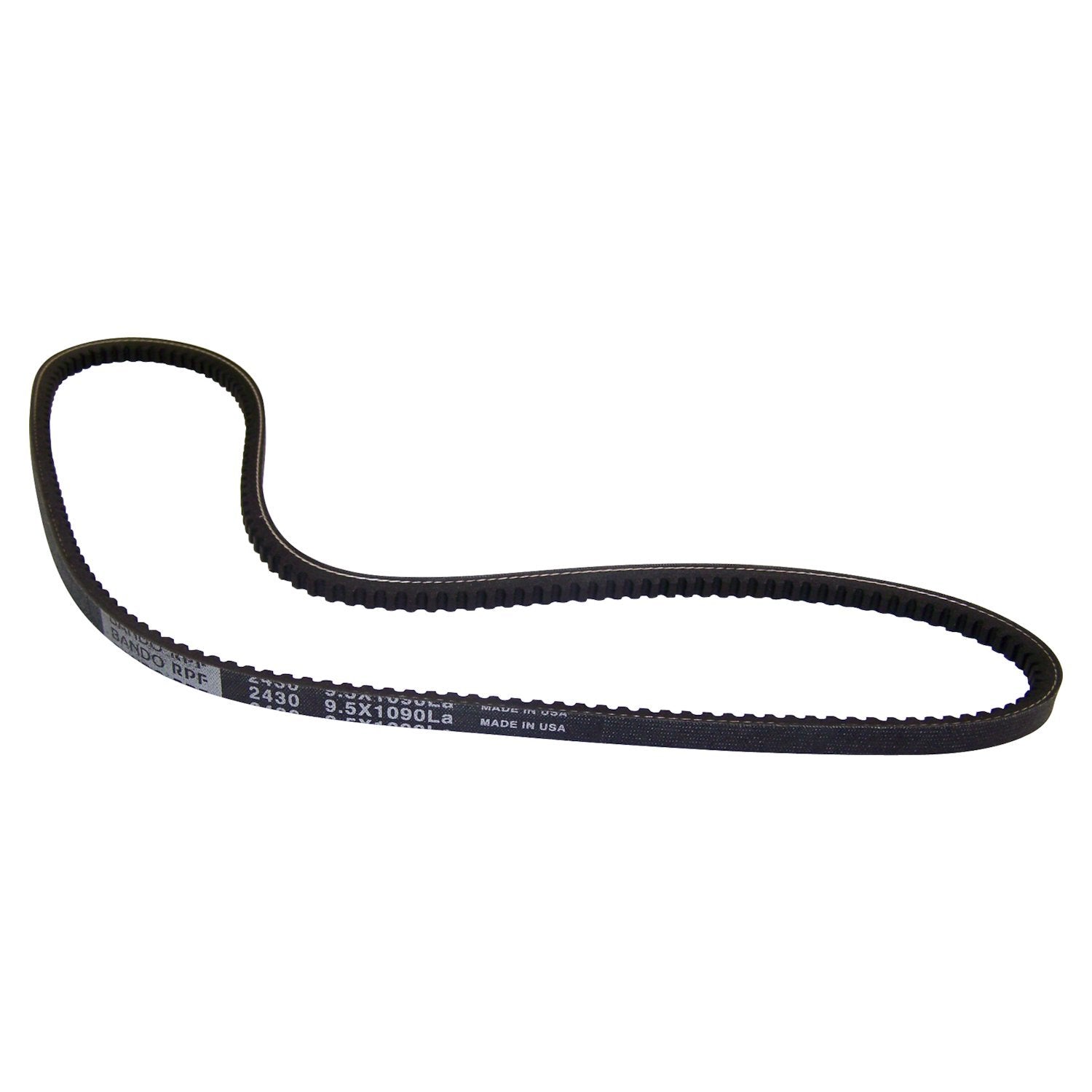 Accessory Drive Belt for Select 71-86 Jeep CJ, YJ, XJ, SJ, J-Series, C104 Models Crown Automotive