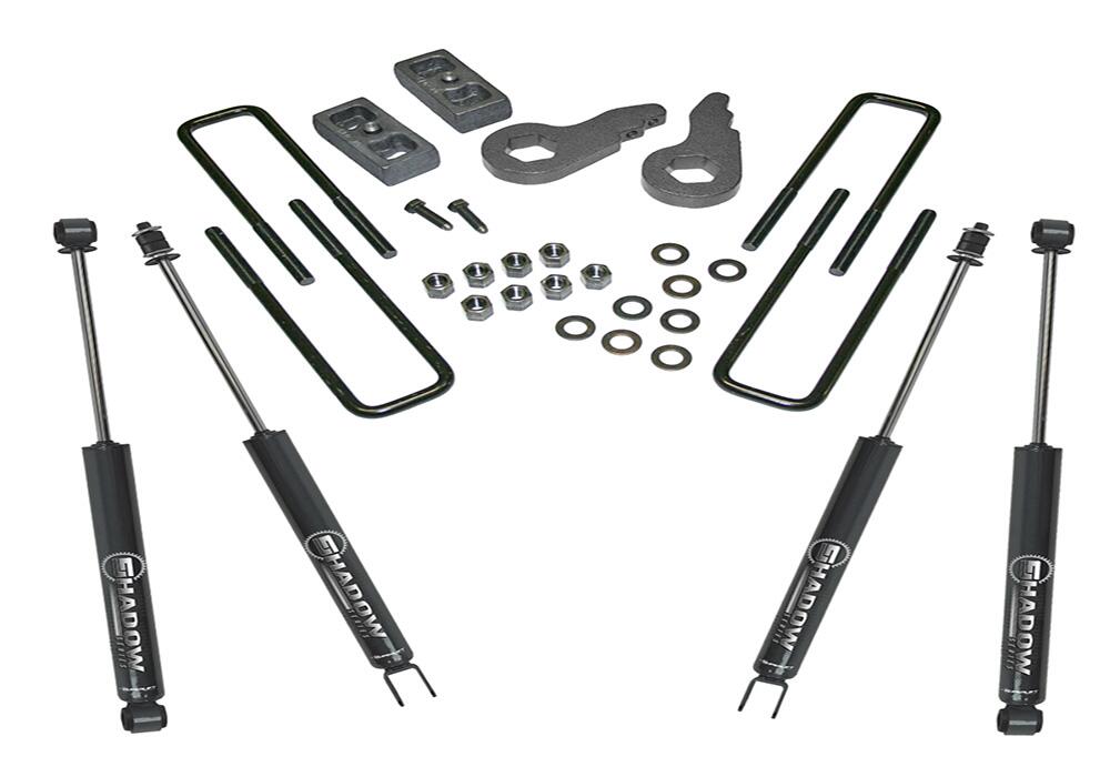 2.5 Inch Lift Kit 1999-2006 Chevy Silverado and GMC Sierra 1500 4WD with Shocks Superlift
