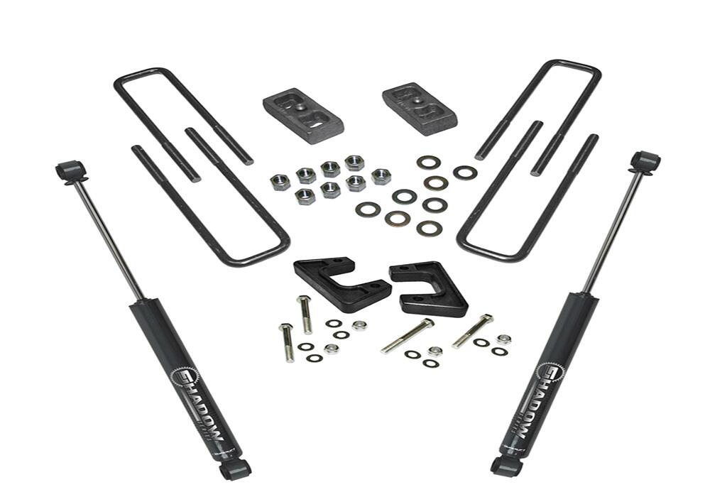 2.5 Inch Lift Kit 2007-2018 Chevy Silverado and GMC Sierra 1500 4WD with Rear Shocks Superlift