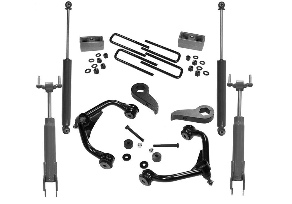 3 Inch Lift Kit 2011-2019 Chevy and GMC 2500 Hd with Shocks Superlift