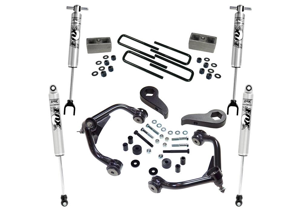 3 Inch Lift Kit 2011-2018 (2019 Legacy/Limited) Chevy Silverado/GMC Sierra 2500 Hd with Shocks Superlift-2
