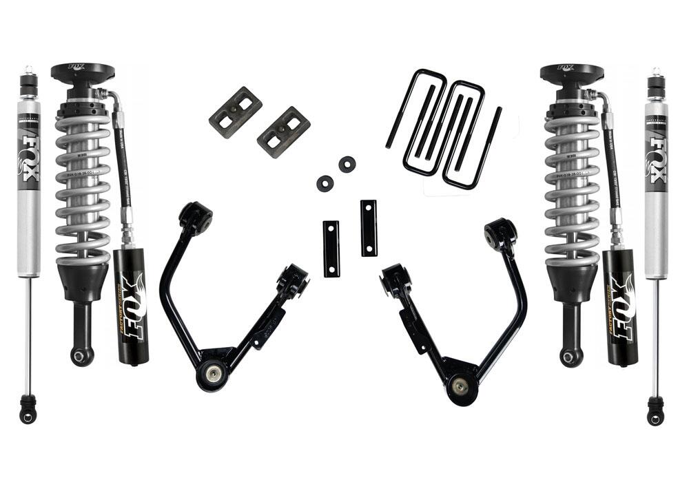 3 Inch Lift Kit 2007-2021 Toyota Tundra 4WD with Fox Coilovers & Rear Shocks Will Not fit Trd Pro, Rock Warrior or Xsp-X models Superlift