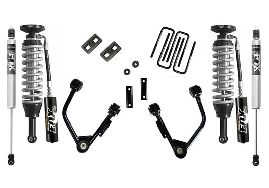 3 Inch Lift Kit 2007-2021 Toyota Tundra 4WD with Fox Coilovers & Rear Shocks Will Not fit Trd Pro, Rock Warrior or Xsp-X models Superlift