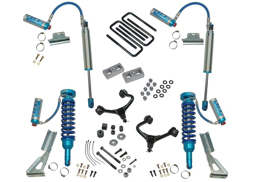 3 Inch Lift Kit 2005-2023 Toyota Tacoma (will Not fit 2WD with 5-lug wheels) with King 2.5 Series Shocks Superlift-5