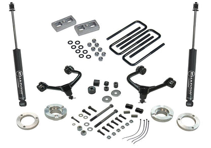 3 Inch Lift Kit with Shadow Shocks 2005-2023 Toyota Tacoma (will not fit Trd Pro models)(will Not fit 2WD with 5-lug wheels) Superlift-1