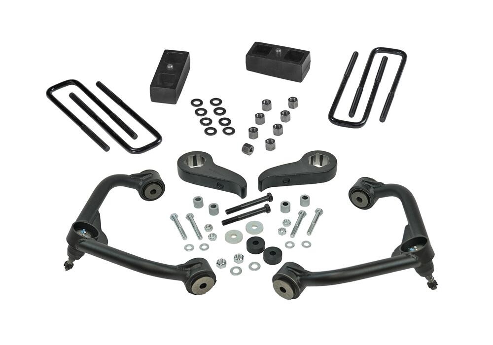 3 Inch Lift Kit 2020-2025 Chevy Silverado/GMC Sierra 2500 Hd/3500 Hd with Shock Extensions without Overload Leaf Springs Superlift-5