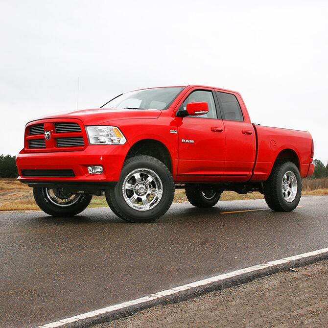 4 Inch Lift Kit 2009-2011 Dodge Ram 1500 4WD with Shocks Superlift-3
