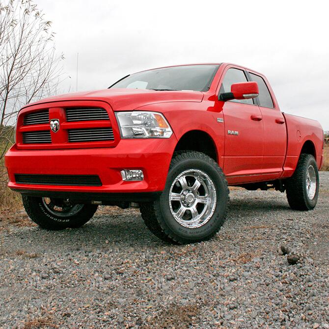 4 Inch Lift Kit 2009-2011 Dodge Ram 1500 4WD with Shocks Superlift-4