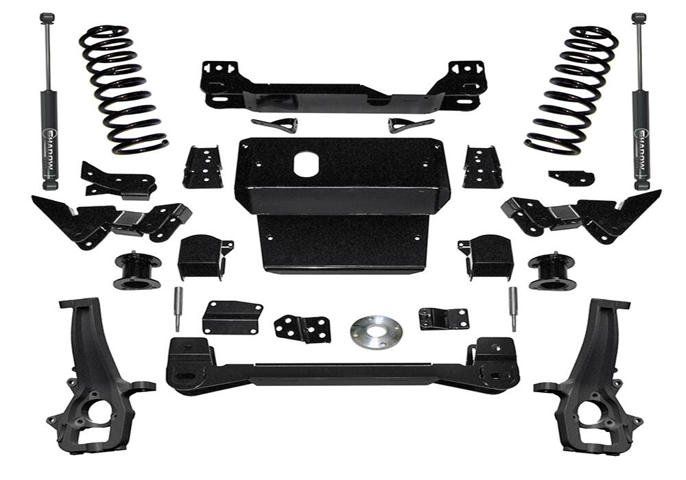 4 Inch Lift Kit 2009-2011 Dodge Ram 1500 4WD with Shocks Superlift-5