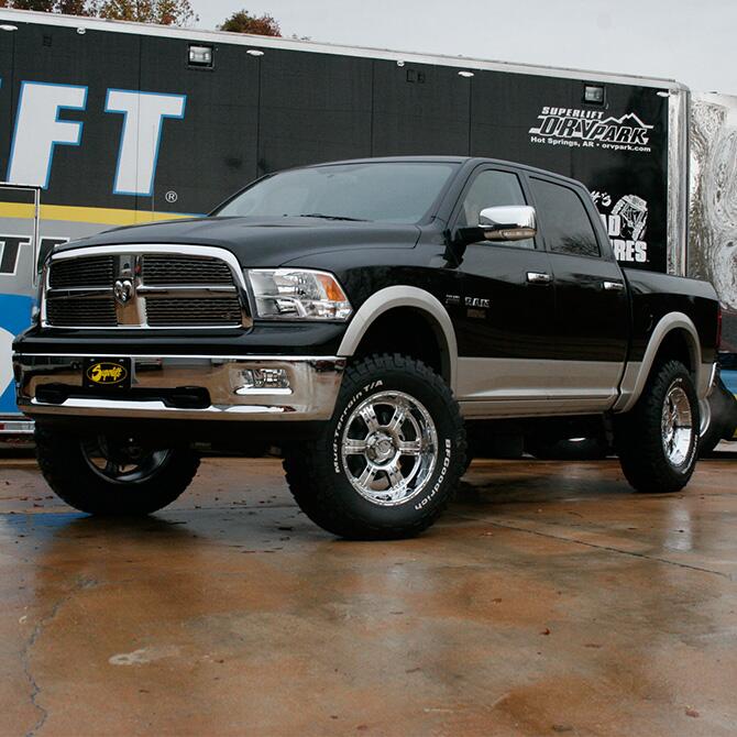 6 Inch Lift Kit 2009-2011 Dodge Ram 1500 4WD with Shocks Superlift-5