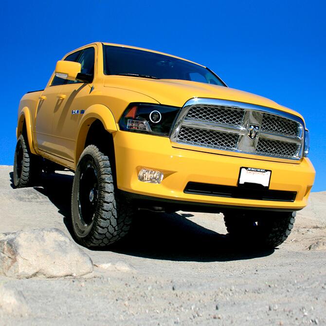 6 Inch Lift Kit 2012-2018 (2019-2021 Classic) Dodge Ram 1500 4WD Gas and Eco Diesel Models with Shocks Superlift-1