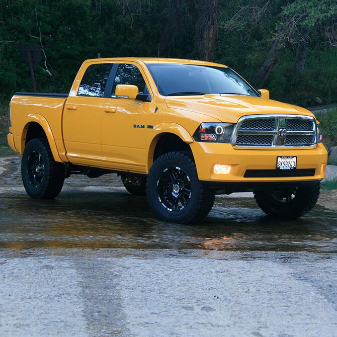 6 Inch Lift Kit 2012-2018 (2019-2021 Classic) Dodge Ram 1500 4WD Gas and Eco Diesel Models with Shocks Superlift-4
