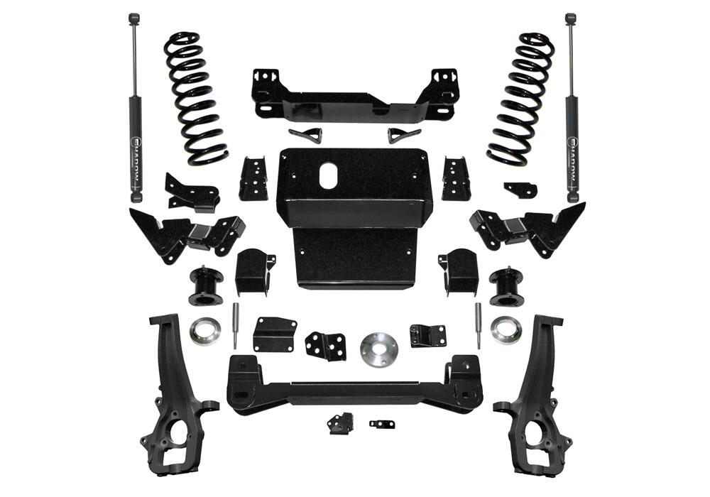 6 Inch Lift Kit 2012-2018 (2019-2021 Classic) Dodge Ram 1500 4WD Gas and Eco Diesel Models with Shocks Superlift-5