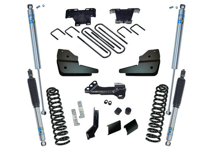 4 Inch Lift Kit 2023-2025 Ford F-250/350 4WD with Diesel Engine without Auto Leveling Headlight Function with Shocks Superlift-6