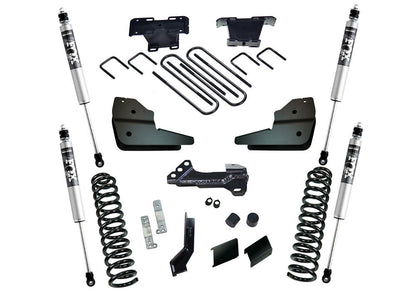 4 Inch Lift Kit 2023-2025 Ford F-250/350 4WD with Diesel Engine without Auto Leveling Headlight Function with Shocks Superlift-4