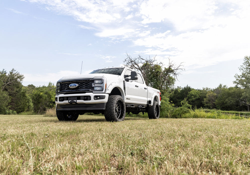 4 Inch Lift Kit 2023-2025 Ford F-250/350 4WD with Diesel Engine without Auto Leveling Headlight Function with Shocks Superlift-5