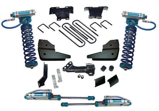4 Inch Lift Kit 2023-2025 Ford F-250/350 4WD with Diesel Engine without Auto Leveling Headlight Function with Shocks Superlift