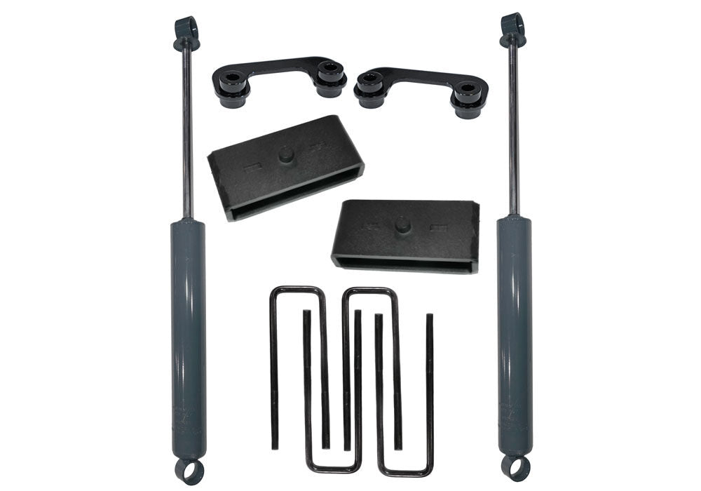 2 Inch Lift Kit 2019-2023 Chevy Silverado/GMC Sierra 1500 with Rear Shocks Will not fit Trail Boss or AT4 models Superlift
