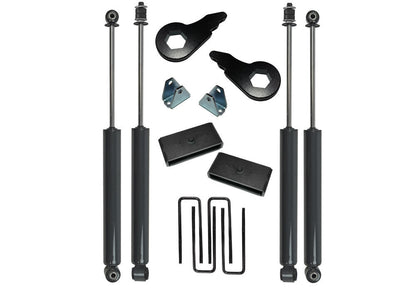 2 Inch Lift Kit 2001-2010 Chevy Silverado/GMC Sierra 2500 Hd/3500 Hd 4WD with Rear Shocks Superlift