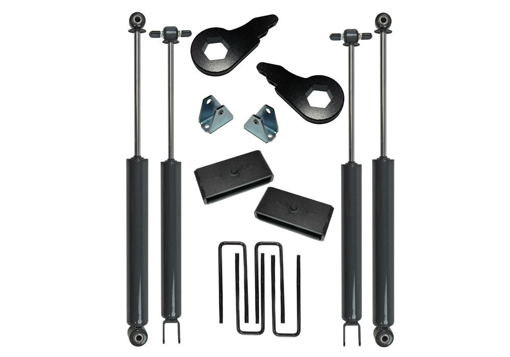 2 Inch Lift Kit 2020-2025 Chevy Silverado/GMC Sierra 2500 Hd/3500 Hd 4WD with Rear Shocks Superlift