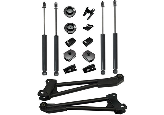 2.5 Inch Lift Kit 2019-2024 Ram 2500 4WD with Shocks & Replacement Radius Arms Superlift