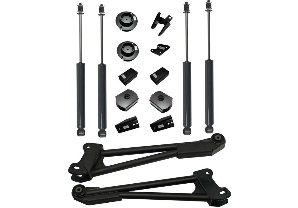 2.5 Inch Lift Kit 2019-2024 Ram 2500 4WD with Shocks & Replacement Radius Arms Superlift