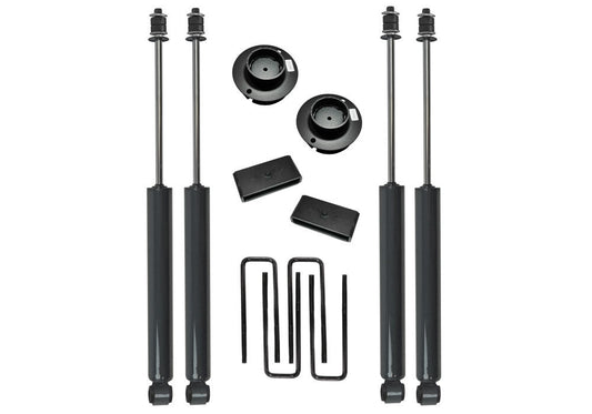 2.5 Inch Lift Kit 2019-2024 Ram 3500 4WD with Shocks Superlift