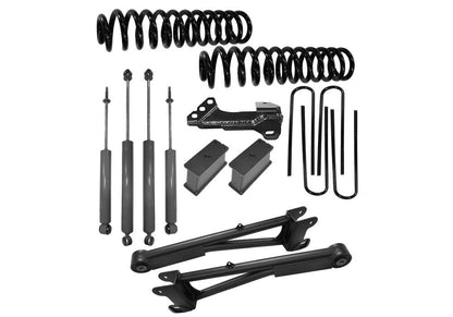 2 Inch Coil Spring Lift Kit 2008-2010 Ford F-250/F-350 4WD with Radius Arms and Shocks Superlift