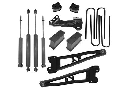 2 Inch Spacer Lift Kit 2023-2025 Ford F-250/F-350 4WD with Radius Arms and Shocks Will Not work with Auto Leveling Headlight Function Superlift