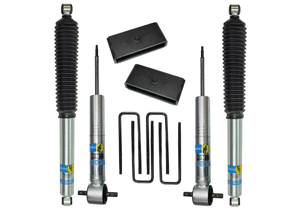 1.75 Inch Lift Kit 2007 (New Body Style)-2013 Chevy Silverado/GMC Sierra 1500 with Bilstein Struts & 5100 Rear Shocks Superlift