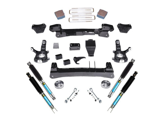 6 Inch Lift Kit 1999-2006 Chevy Silverado and GMC Sierra 1500 4WD Knuckle Kit with Shocks Superlift