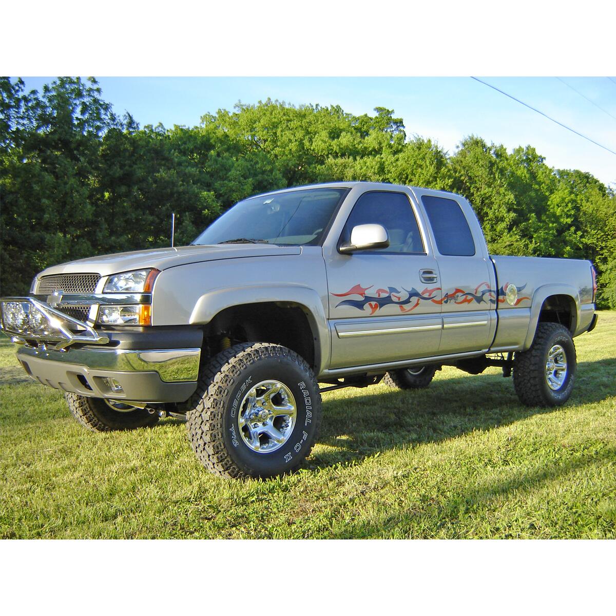6 Inch Lift Kit 1999-2006 Chevy Silverado and GMC Sierra 1500 4WD Knuckle Kit with Shocks Superlift-4