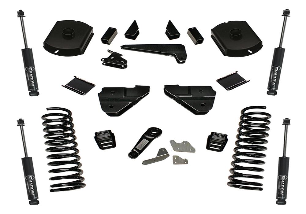 4 Inch Lift Kit 2014-2018 Ram 2500 4WD Diesel Engine with Shocks Superlift-3