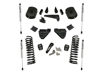 4 Inch Lift Kit 2014-2018 Dodge Ram 2500 4WD Diesel Engine without Replacement Radius Arms with Fox 2.0 Shocks with Radius Arm Drop Brackets Superlift-2
