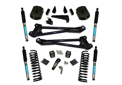 4 Inch Lift Kit 2014-2018 Ram 2500 4WD Diesel Engine Replacement Radius Arms with Shocks Superlift-4