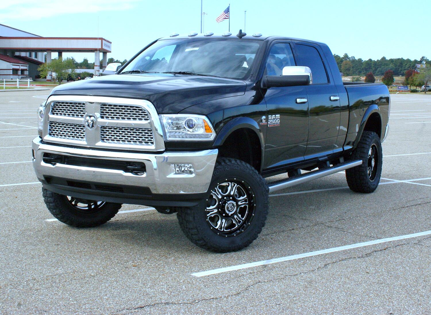 4 Inch Lift Kit 2014-2018 Ram 2500 4WD Diesel Engine Replacement Radius Arms with Shocks Superlift-5