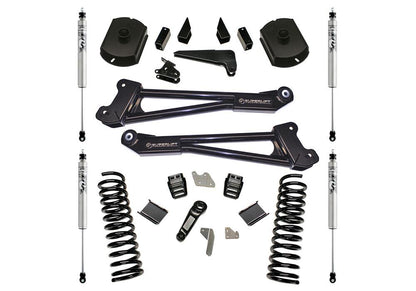 4 Inch Lift Kit 2014-2018 Ram 2500 4WD Diesel Engine Replacement Radius Arms with Shocks Superlift-2
