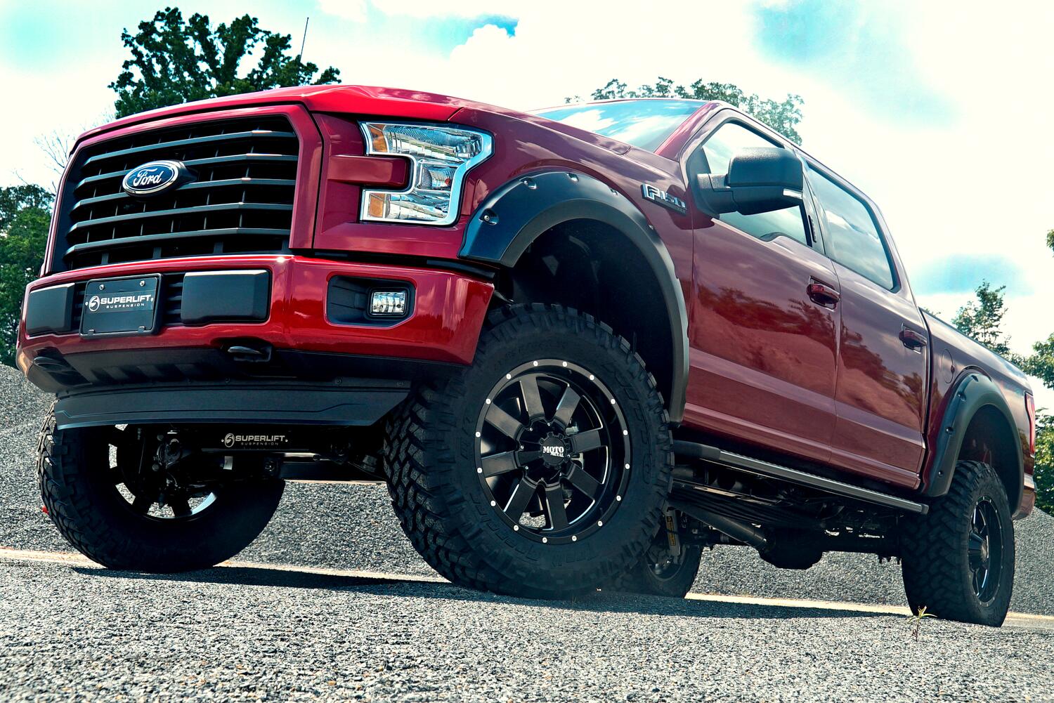 6 Inch Lift Kit 2015-2020 Ford F-150 4WD with Shocks Superlift-5