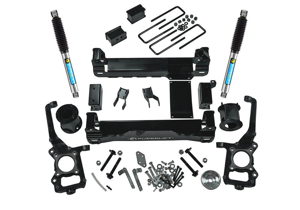 6 Inch Lift Kit 2015-2020 Ford F-150 4WD with Shocks Superlift-6