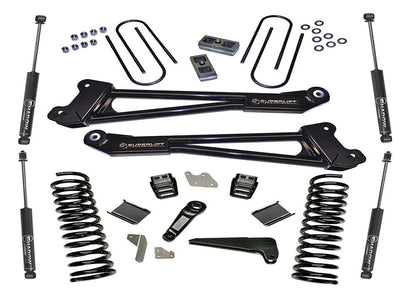 4 Inch Lift Kit 2013-2018 Dodge Ram 3500 4WD Diesel Engine Replacement Radius Arms with Shocks Superlift-4