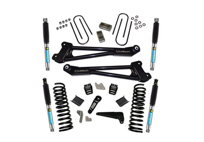 4 Inch Lift Kit 2013-2018 Dodge Ram 3500 4WD Diesel Engine Replacement Radius Arms with Shocks Superlift-2