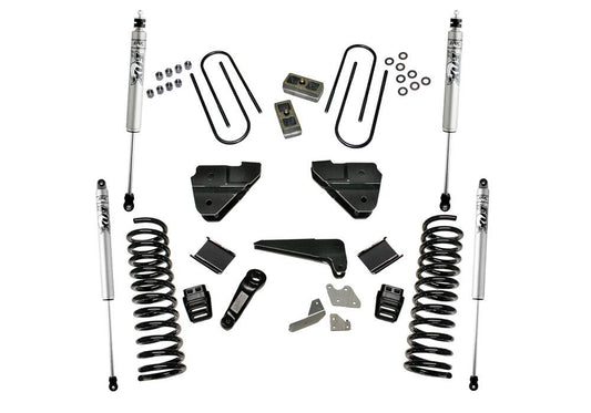 4 Inch Lift Kit 2013-2018 Dodge Ram 3500 4WD Diesel Engine without Replacement Radius Arms with Fox 2.0 Series Shocks Superlift
