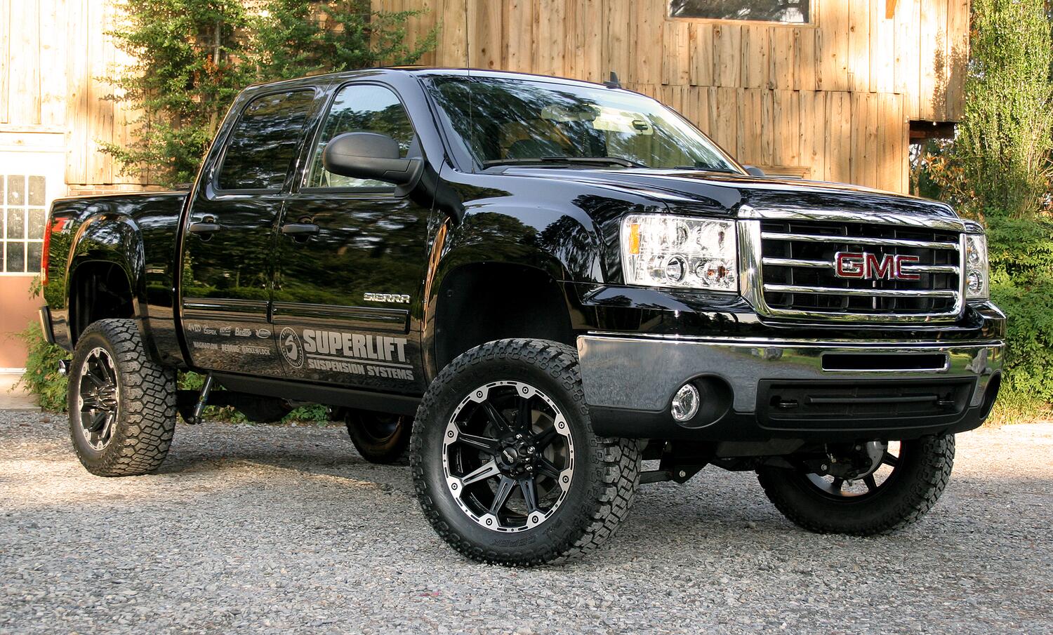 6.5 Inch Lift Kit 2007-2013 Chevy Silverado and GMC Sierra 1500 4WD with Shocks Superlift-8